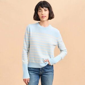 La Ligne Lean Lines Cashmere Stripe Sweater